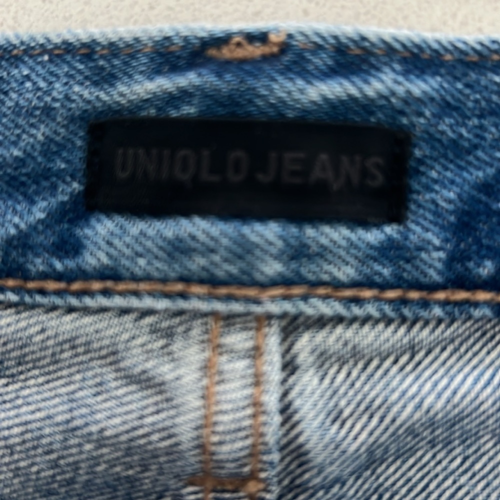 Uniqlo Women's Blue Flare & Wide Leg Jeans - Picture 7 of 8